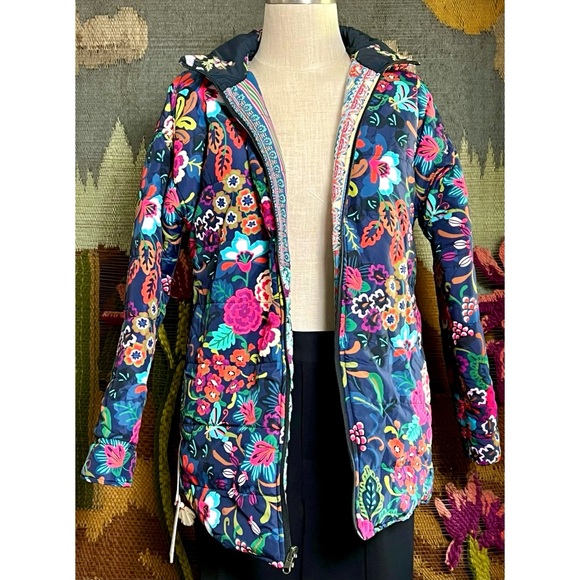 Johnny Was Mauri Reversible Puffer Jacket XS - Picture 14 of 16